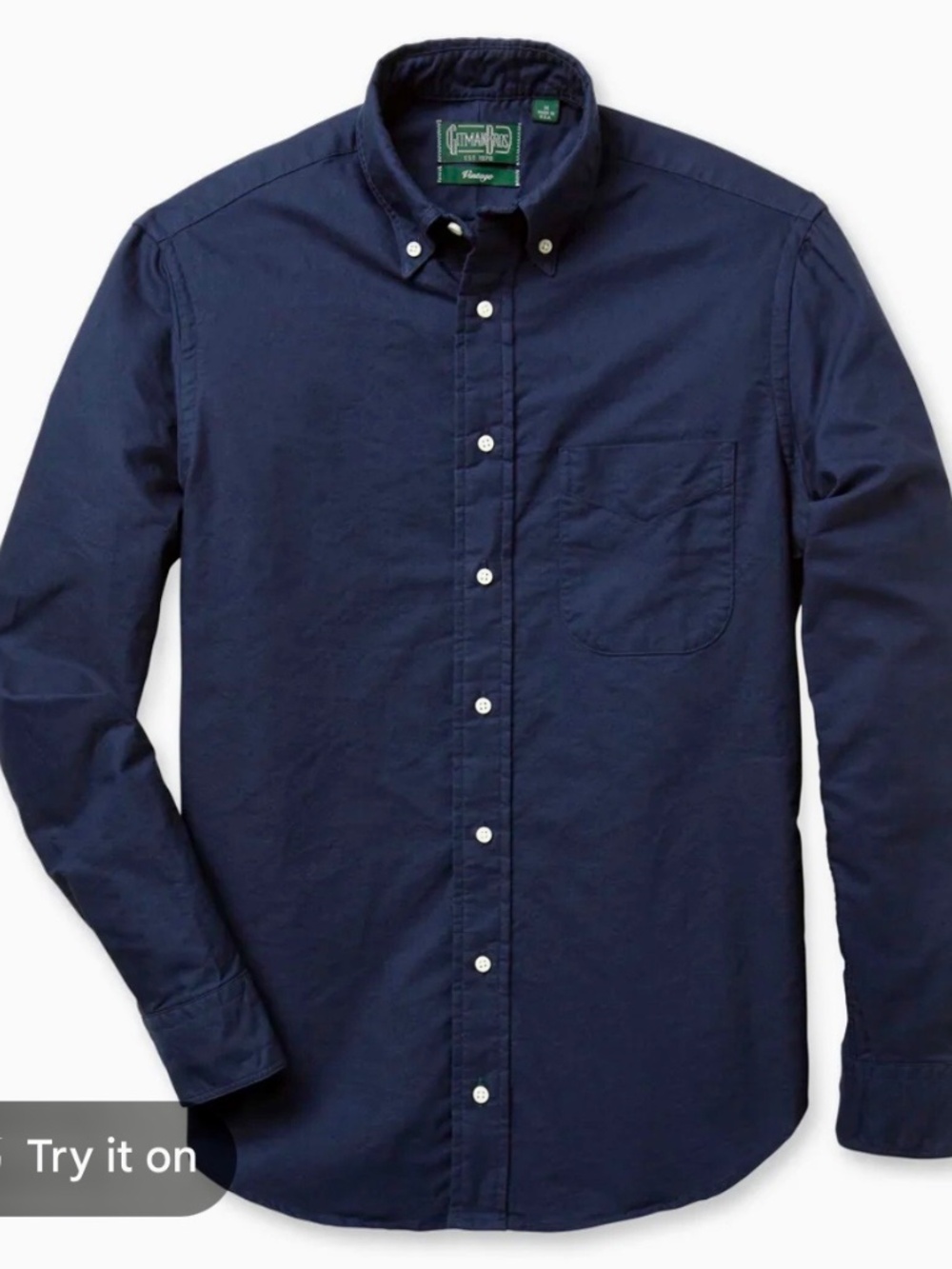Gitman Bros. Vintage for J.Crew Botton-down Shirt